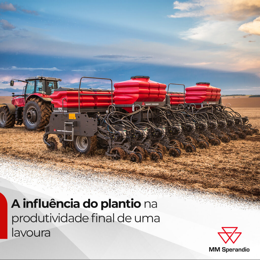 A influência do plantio na produtividade final de uma lavoura